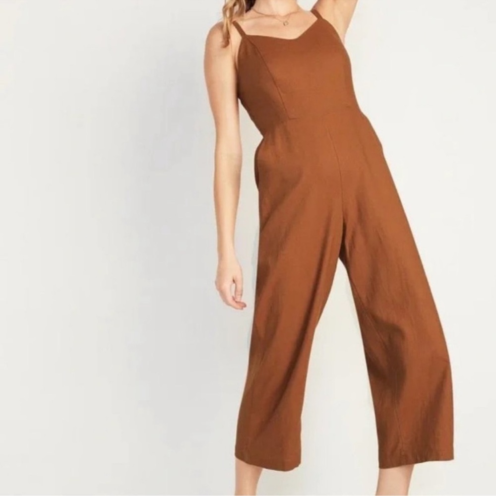 Women's Brown Jumpsuit